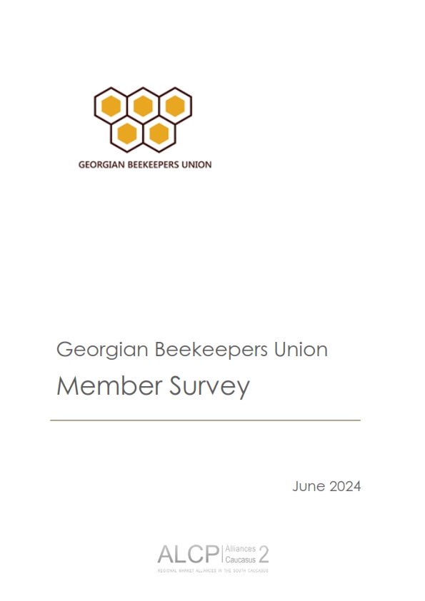 Georgian Beekeepers Union Member Survey June 2024